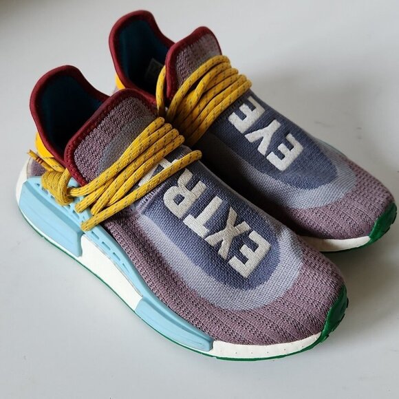 ADIDAS X Pharrell Williams |Extra Eye NMD Hu In Hand sneakers Size 6 - Picture 5 of 8